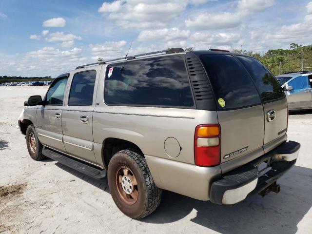 3GNEC16T01G123872 - 2001 CHEVROLET SUBURBAN C1500 BEIGE photo 2