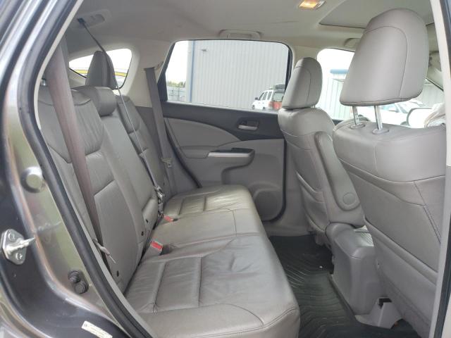 2HKRM4H72CH629593 - 2012 HONDA CR-V EXL GRAY photo 10