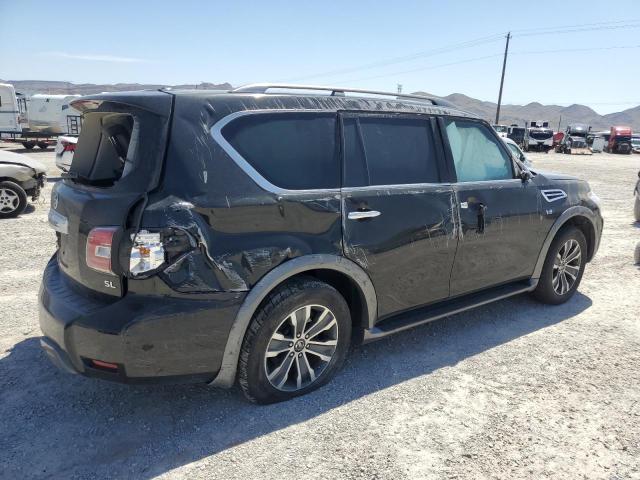 JN8AY2ND2K9091439 - 2019 NISSAN ARMADA SV BLACK photo 3