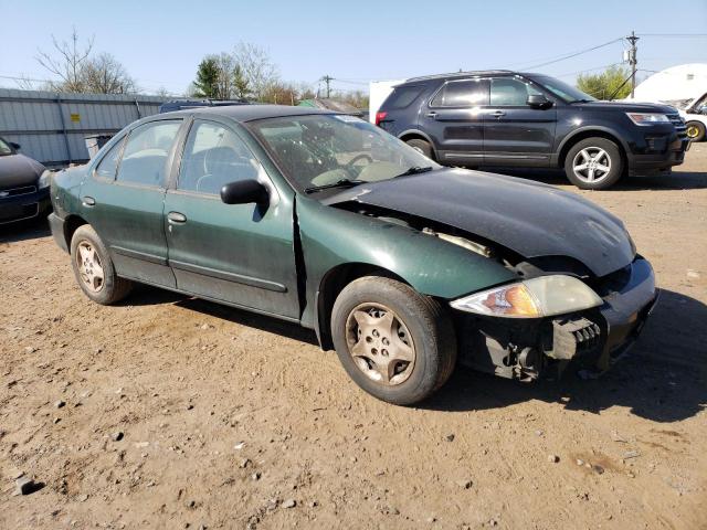 1G1JC524527269882 - 2002 CHEVROLET CAVALIER BASE GREEN photo 4