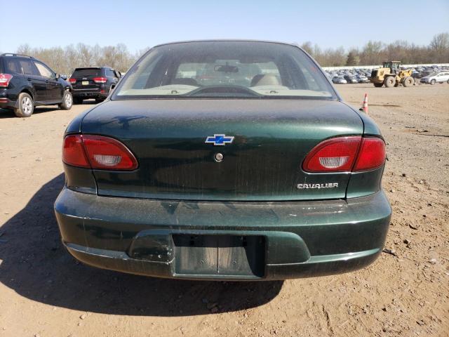 1G1JC524527269882 - 2002 CHEVROLET CAVALIER BASE GREEN photo 6