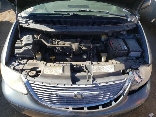 2C4GP44352R587875 - 2002 CHRYSLER TOWN & COU LX BLUE photo 12