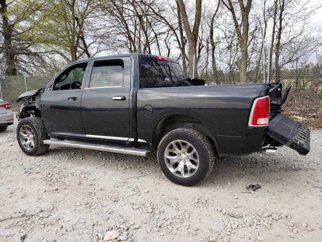 1C6RR7PTXHS563697 - 2017 RAM 1500 LONGHORN BLACK photo 2