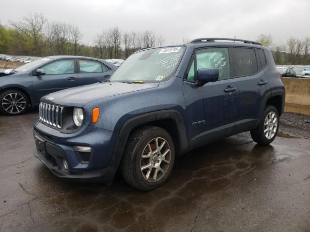 ZACNJDBB6MPM32064 - 2021 JEEP RENEGADE LATITUDE BLUE photo 1