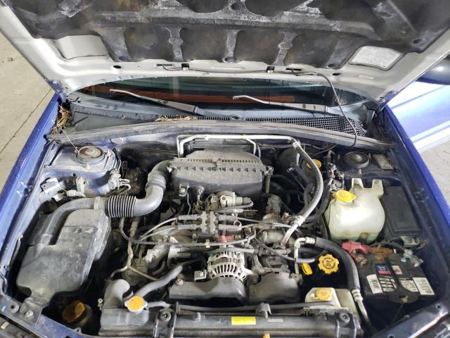 JF1SG65634H758755 - 2004 SUBARU FORESTER 2.5XS ლურჯი ფოტო 12