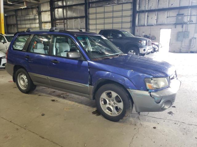 JF1SG65634H758755 - 2004 SUBARU FORESTER 2.5XS ლურჯი ფოტო 4