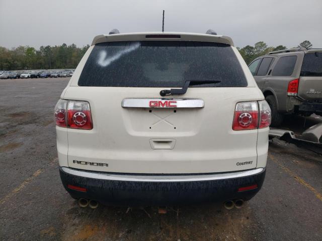 1GKKRNED6BJ406034 - 2011 GMC ACADIA SLE WHITE photo 6