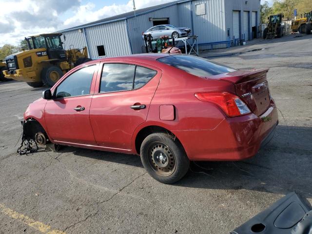 3N1CN7AP6FL827132 - 2015 NISSAN VERSA S RED photo 2