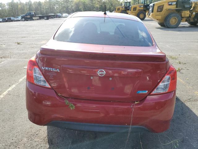 3N1CN7AP6FL827132 - 2015 NISSAN VERSA S RED photo 6