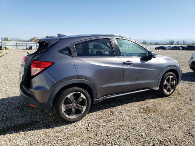 3CZRU6H77JM709310 - 2018 HONDA HR-V EXL GRAY photo 3