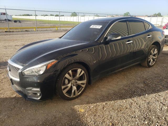 JN1BY1AR0KM585312 - 2019 INFINITI Q70 3.7 LUXE BLACK photo 1