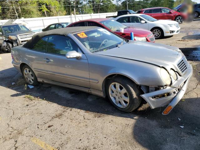 WDBLK65G63T140149 - 2003 MERCEDES-BENZ CLK 320 SILVER photo 4