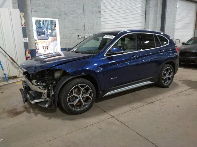 WBXHT3C30H5F80355 - 2017 BMW X1 XDRIVE28I BLUE photo 1