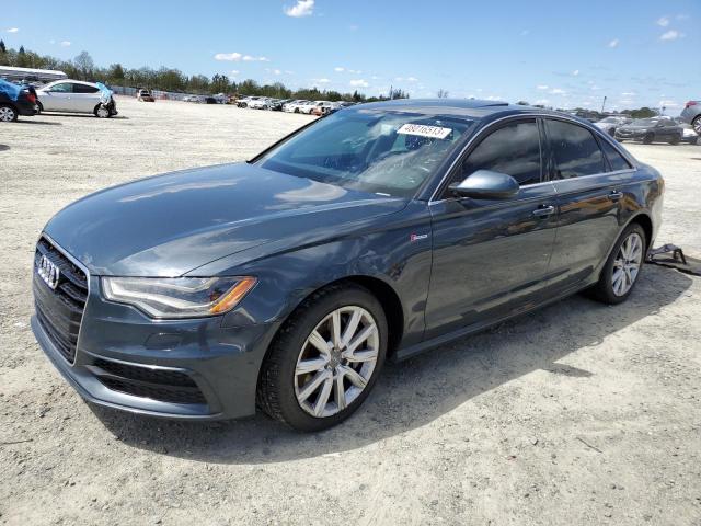 WAUHGAFC3DN115476 - 2013 AUDI A6 PRESTIGE ლურჯი ფოტო 1