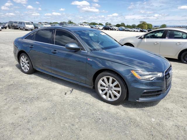 WAUHGAFC3DN115476 - 2013 AUDI A6 PRESTIGE ლურჯი ფოტო 4