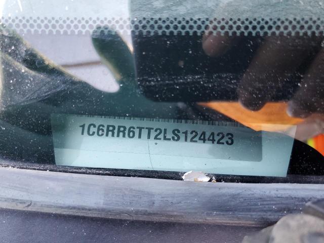 1C6RR6TT2LS124423 - 2020 RAM 1500 CLASS SLT თეთრი ფოტო 12