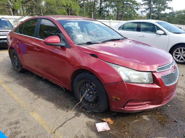 1G1PF5S97B7224066 - 2011 CHEVROLET CRUZ LT MAROON photo 4