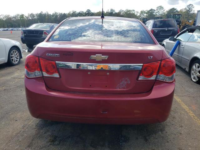 1G1PF5S97B7224066 - 2011 CHEVROLET CRUZ LT MAROON photo 6