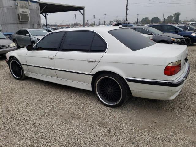 WBAGH83481DP31416 - 2001 BMW 740 IL WHITE photo 2