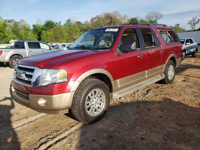 1FMJK1H58EEF44868 - 2014 FORD EXPEDITION EL XLT RED photo 1