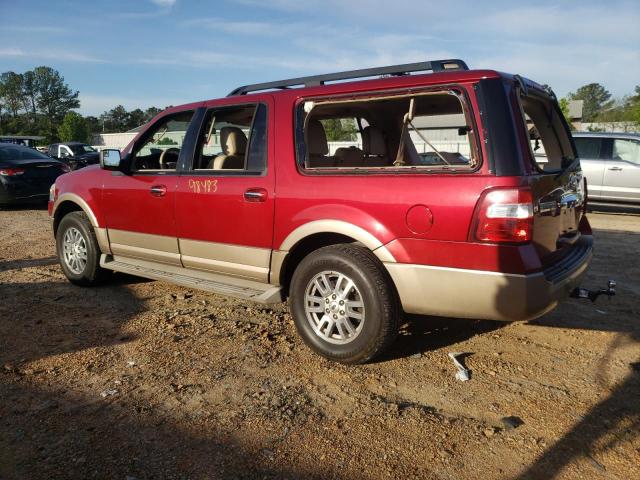 1FMJK1H58EEF44868 - 2014 FORD EXPEDITION EL XLT RED photo 2