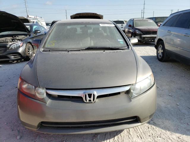 1HGFA16537L061997 - 2007 HONDA CIVIC LX GRAY photo 5