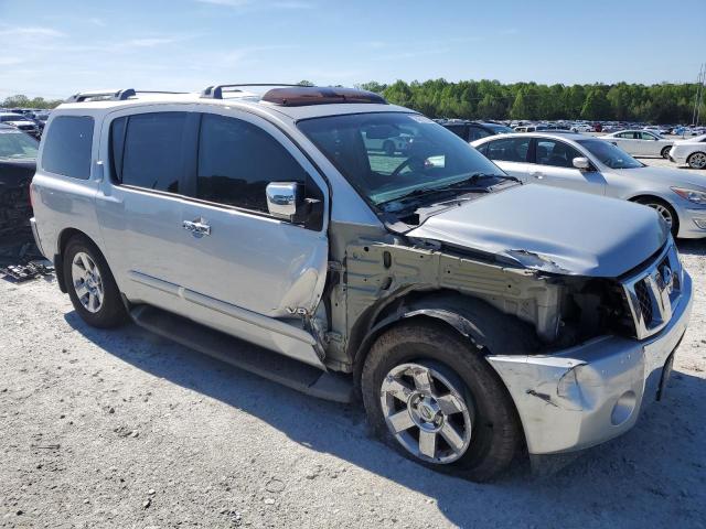 5N1BA08A97N700286 - 2007 NISSAN ARMADA SE SILVER photo 4