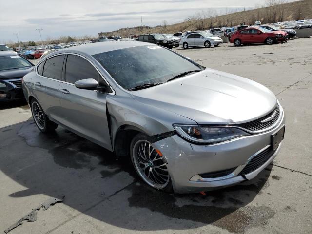 1C3CCCAG4FN731614 - 2015 CHRYSLER 200 LIMITED SILVER photo 4