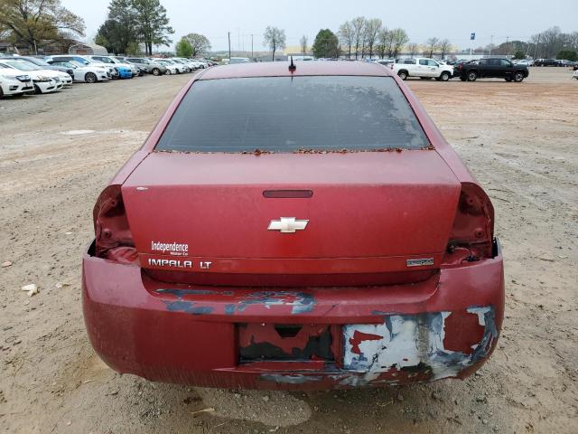 2G1WG5E36D1210529 - 2013 CHEVROLET IMPALA LT RED photo 6