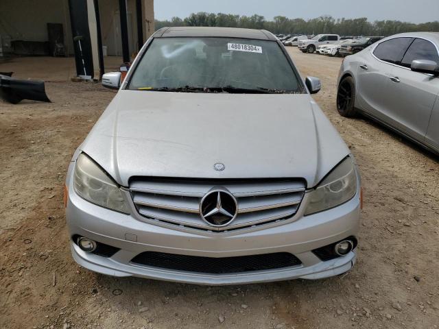 WDDGF5EB1AR117254 - 2010 MERCEDES-BENZ C 300 SILVER photo 5