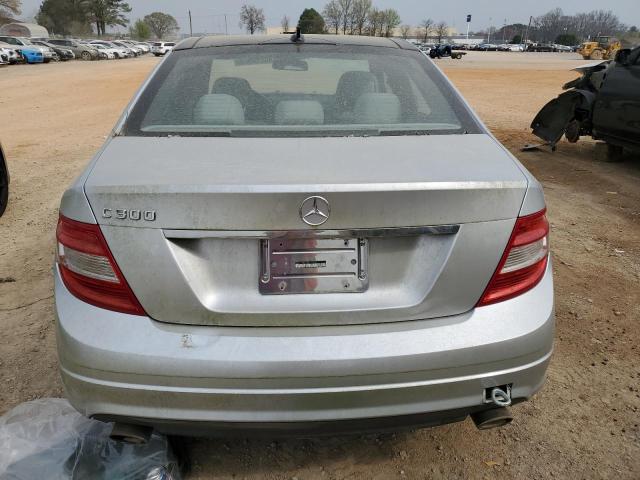 WDDGF5EB1AR117254 - 2010 MERCEDES-BENZ C 300 SILVER photo 6