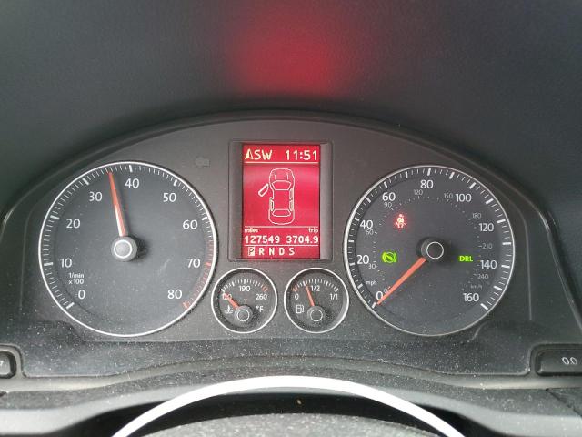 WVWFA71F39V011612 - 2009 VOLKSWAGEN EOS LUX WHITE photo 9