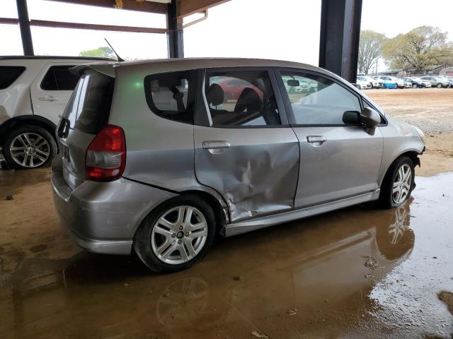 JHMGD38677S040568 - 2007 HONDA FIT S SILVER photo 3