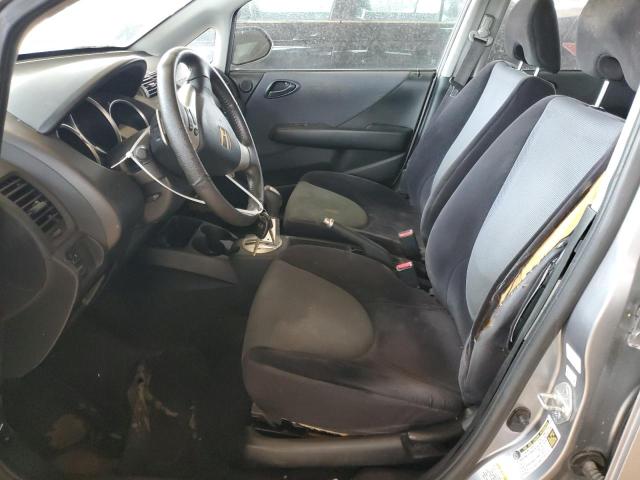 JHMGD38677S040568 - 2007 HONDA FIT S SILVER photo 7