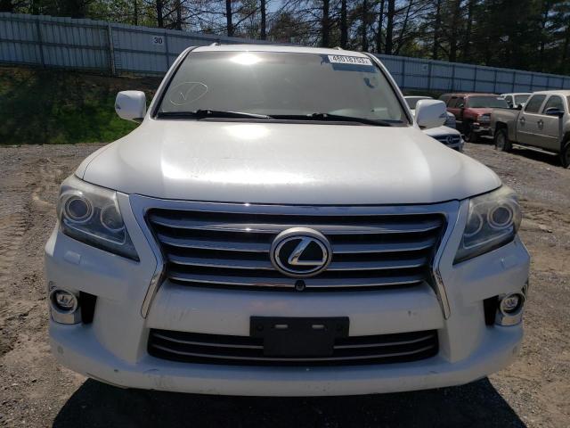 JTJHY7AX7E4134257 - 2014 LEXUS LX 570 WHITE photo 13