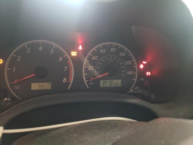 2T1BU4EE3CC865886 - 2012 TOYOTA COROLLA BASE GRAY photo 8