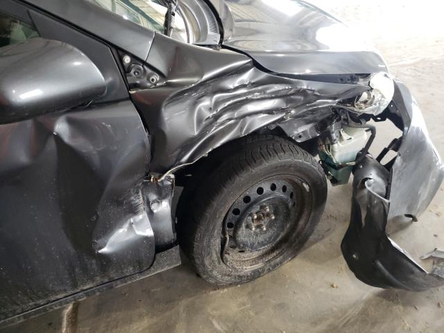 2T1BU4EE3CC865886 - 2012 TOYOTA COROLLA BASE GRAY photo 9