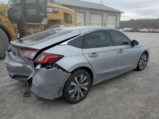 19XFL1H7XRE012234 - 2024 HONDA CIVIC EXL ვერცხლისფერი ფოტო 3