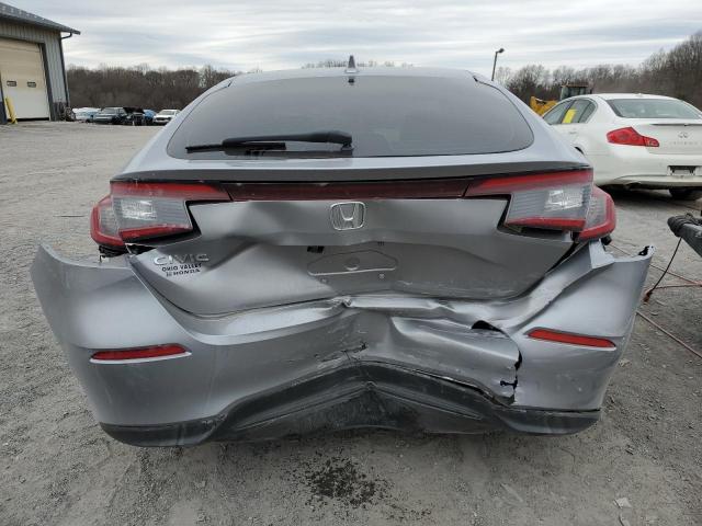 19XFL1H7XRE012234 - 2024 HONDA CIVIC EXL ვერცხლისფერი ფოტო 6