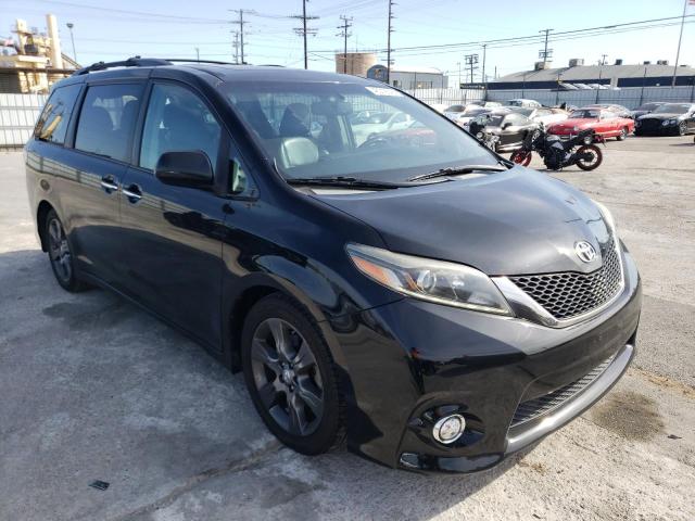 5TDXK3DC6GS745230 - 2016 TOYOTA SIENNA SE BLACK photo 4