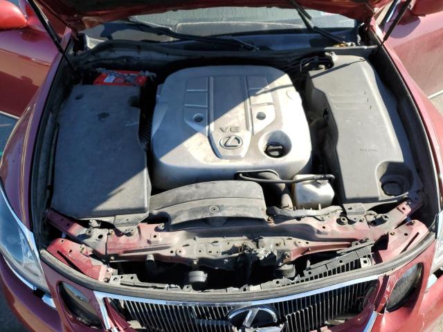 JTHCH96S960019298 - 2006 LEXUS GS 300 RED photo 11