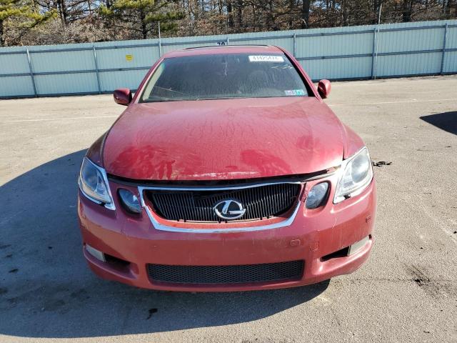 JTHCH96S960019298 - 2006 LEXUS GS 300 RED photo 5