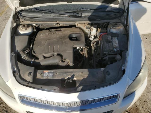 1G1ZC5E0XCF251414 - 2012 CHEVROLET MALIBU 1LT WHITE photo 11