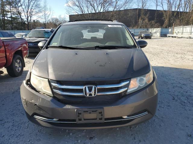 5FNRL5H69EB138858 - 2014 HONDA ODYSSEY EXL GRAY photo 5