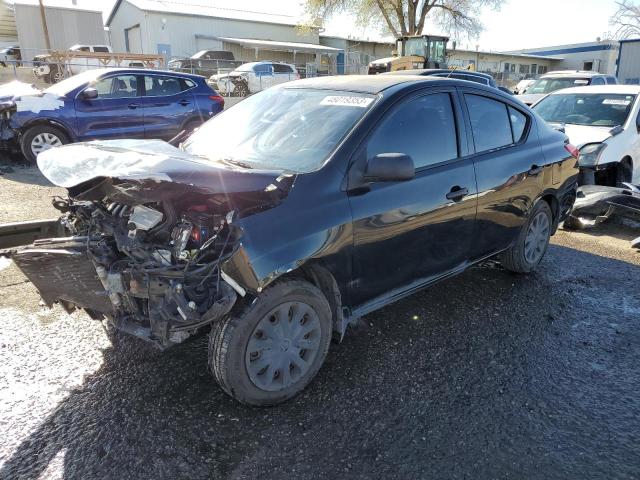 3N1CN7AP6FL884186 - 2015 NISSAN VERSA S BLACK photo 1