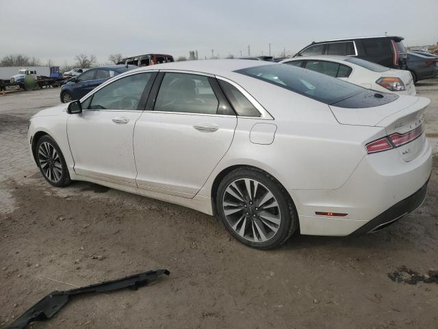 3LN6L5F92JR602075 - 2018 LINCOLN MKZ RESERVE WHITE photo 2