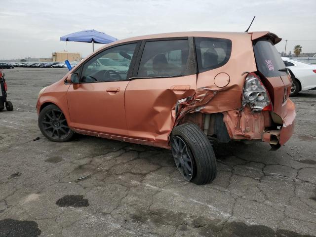 JHMGD37677S068338 - 2007 HONDA FIT S 橙色 照片 2