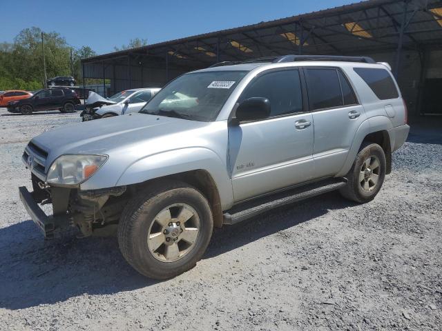 JTEBU14R948027292 - 2004 TOYOTA 4RUNNER SR5 SILVER photo 1