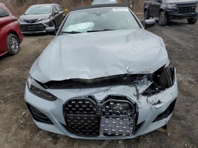 WBA63AT06RCP05994 - 2024 BMW M440XI GRAY photo 5