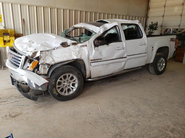 3GTP2WE72CG116415 - 2012 GMC SIERRA K1500 SLT WHITE photo 1